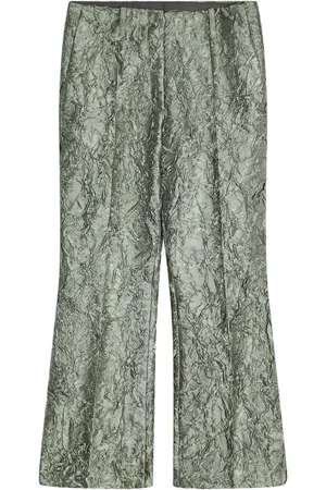 DRIES VAN NOTEN Pantalones con efecto arrugado