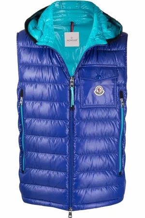 Moncler Chaleco Ragot con parche y logo