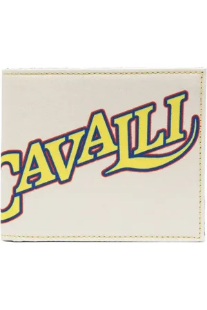 Roberto Cavalli Cartera con logo estampado