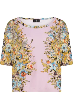 Etro Camiseta con motivo floral