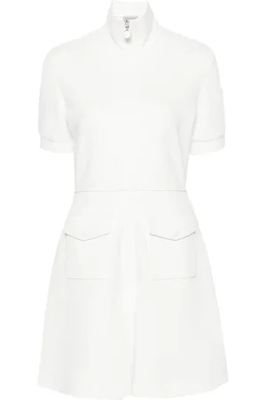 Moncler Vestido corto con parche del logo
