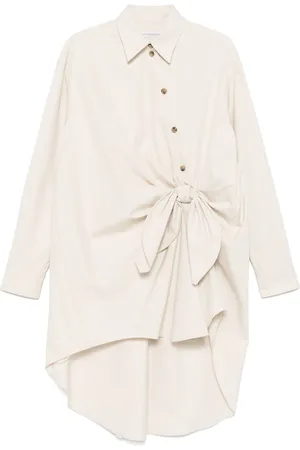 Viktor & Rolf Vestido camisero corto con nudo