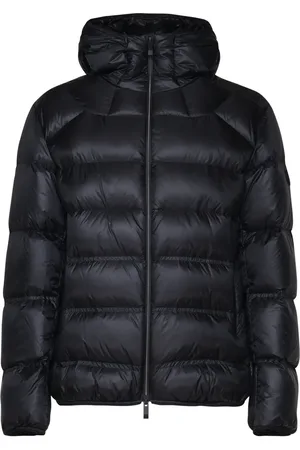 Moncler Chaqueta con capucha y parche del logo