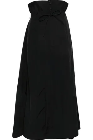 Y-3 Falda acampanada con logo