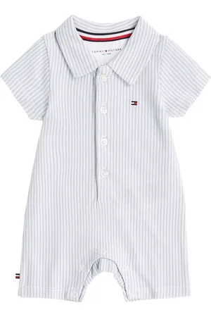 Tommy Hilfiger Pelele a rayas de algodón
