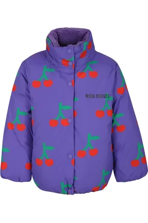 Bobo Choses Chaqueta con cerezas estampadas