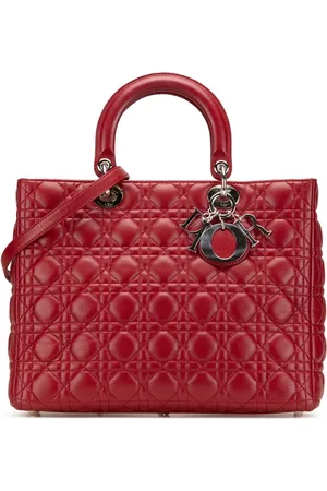 Dior Bolso satchel Cannage Lady Dior grande 2010