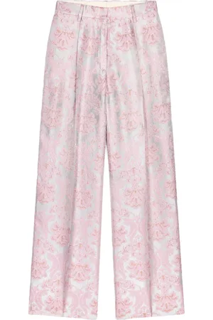 DRIES VAN NOTEN Pantalones en jacquard