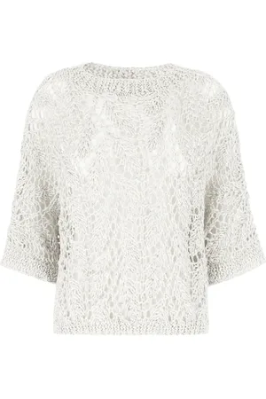 ANTONELLI Top con cuello redondo