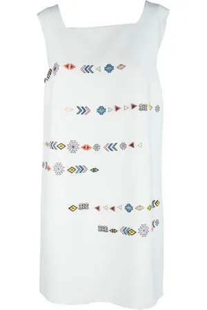 ERMANNO SCERVINO Vestido bordado sin mangas