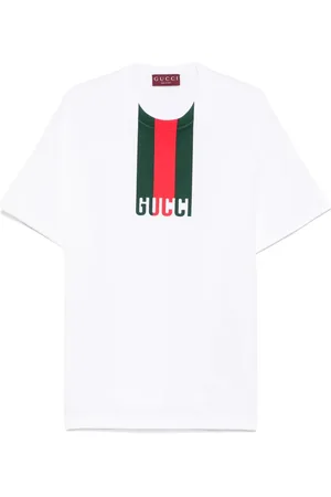 Gucci Camiseta con detalle Web
