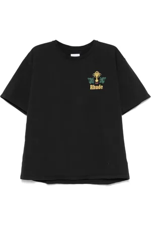 Rhude Camiseta Tabaco