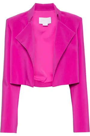 GENNY Blazer corto con botones de cristales