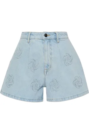 ROTATE Pantalones vaqueros cortos bordados