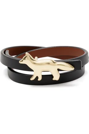 Maison Kitsuné Pulsera de cuero