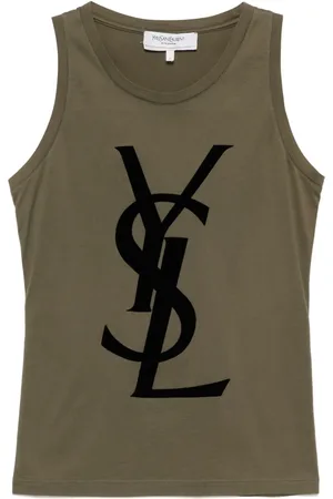 Saint Laurent Top sin mangas 1999-2000