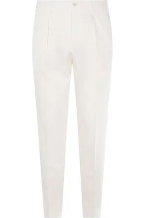 Incotex Pantalones con parche del logo