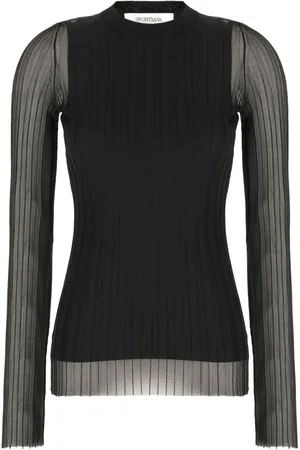 Sportmax Top de manga larga