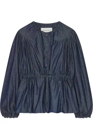 DRIES VAN NOTEN Chaqueta vaquera con cordones