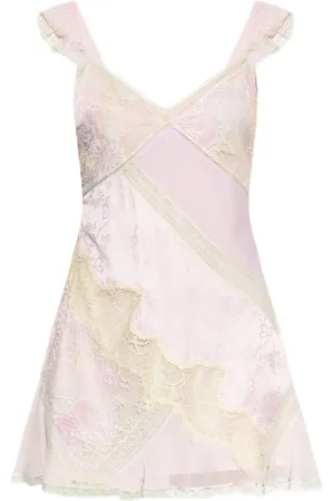 LOVESHACKFANCY Vestido de seda