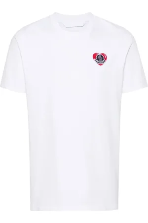 Moncler Camiseta con parche del logo