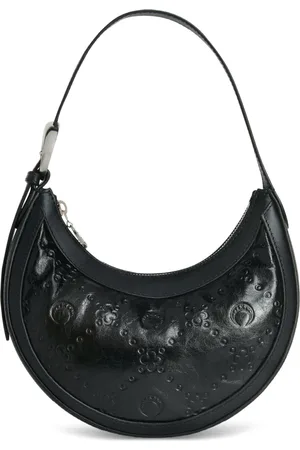 Marine Serre Bolso de hombro con relieve