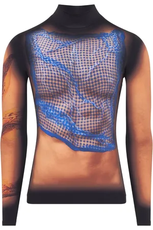 Marine Serre Camiseta Draped Statue