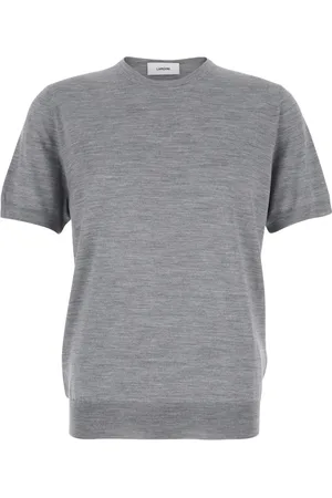 LARDINI Camiseta de canalé fino