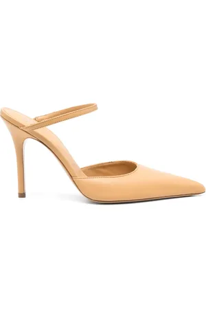 Gia Borghini Mules The Point Nude de 100 mm