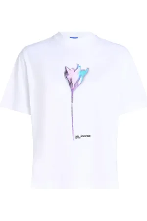 Karl Lagerfeld Camiseta con motivo floral