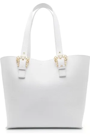 VERSACE Bolso shopper con hebilla del logo