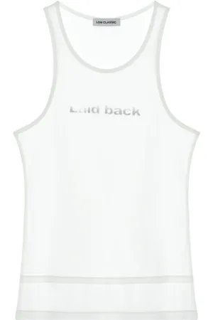 Low Classic Top con motivo gráfico