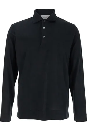 LARDINI Polo de seda y algodón