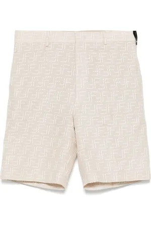Fendi Pantalones cortos con motivo FF en jacquard