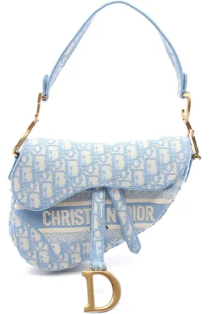 Dior Bolso de mano Oblique Saddle 2020