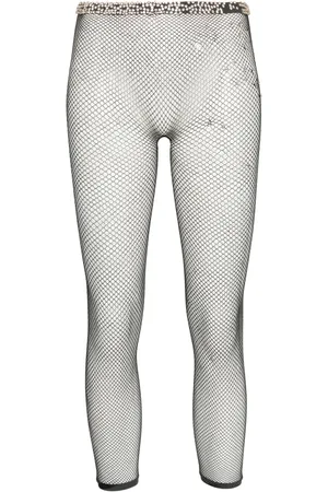 Maison Margiela Leggins con apliques de strass
