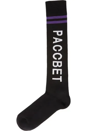 Rassvet Calcetines con logo en jacquard