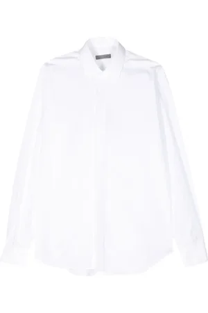 corneliani Camisa de popelina