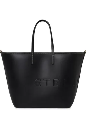 Stella McCartney Bolso shopper con logo en relieve