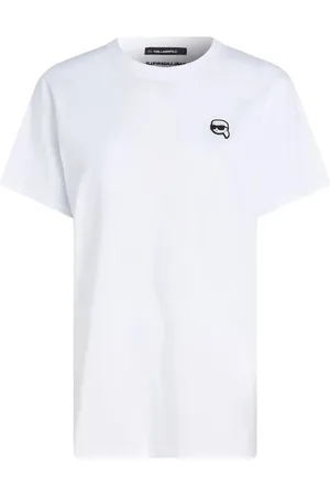 Karl Lagerfeld Camiseta con parche Ikon