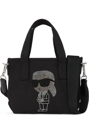 Karl Lagerfeld Bolso shopper Ikon con strass