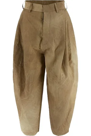 UMA WANG Pantalones plisados
