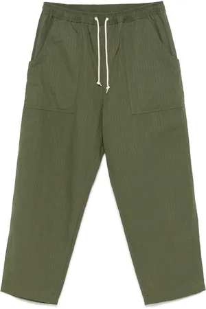 Comme des Garçons Pantalones con motivo de espiga