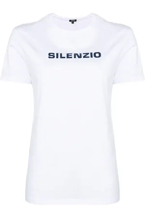 Aspesi Camiseta Silenzio estampada