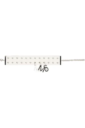 Maison Margiela Collar con placa del logo