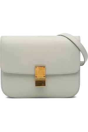 Céline Bandolera Classic Box mediana en piel de becerro 2017