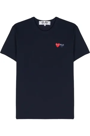 Comme des Garçons Camiseta con parche de corazón