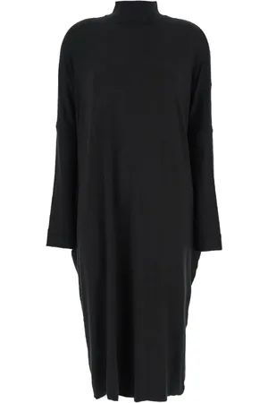 GENTRYPORTOFINO Vestido midi con cuello vuelto