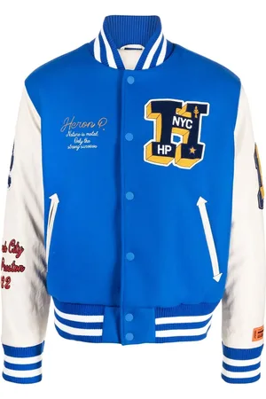 Heron Preston Chaqueta varsity con parches