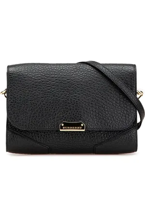 Burberry Bandolera Heritage pequeña de piel de becerro granulada 2000-2017